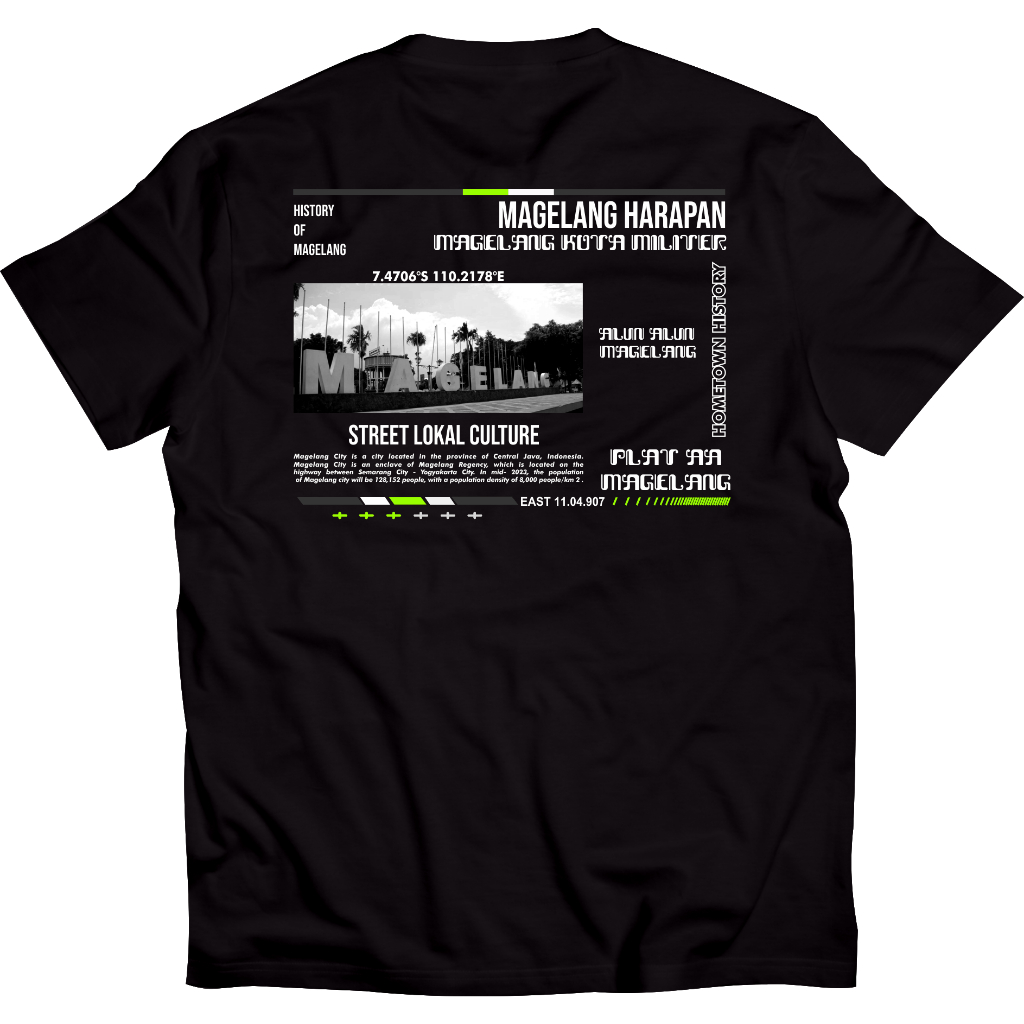 Kaos Magelang Tshirt Magelang PLAT AA