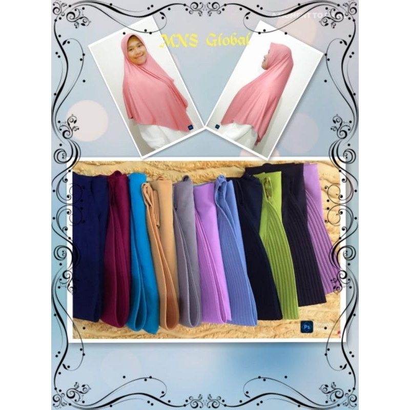 Bergo Hamidah size XL