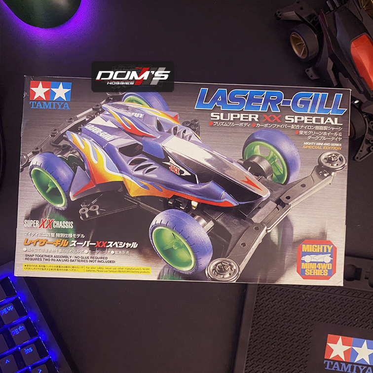 TAMIYA 95468 LASER GILL SUPER XX SPECIAL - SXX CHASSIS - MIGHTY SERIES