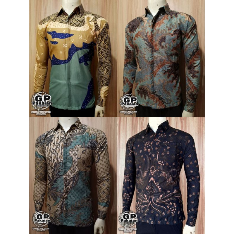 batik pria batik jumputan solo batik pria jumbo batik pria lengan panjang premium ori batik pria sli