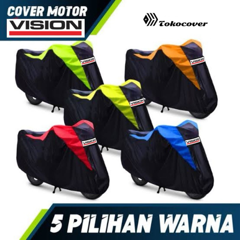 Cover Motor Sarung Selimut bodi Motor r15 Vixion Byson Cbr150 feroza Vision1