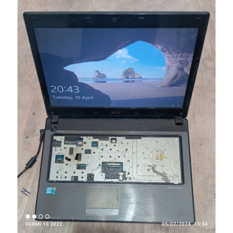 Laptop Acer Aspire 4741series Intel Core i3 DDR3