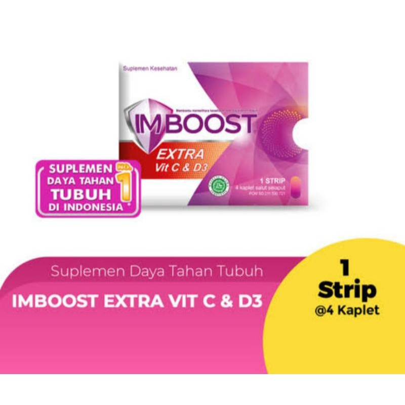 IMBOOST EXTRA VIT C & D3