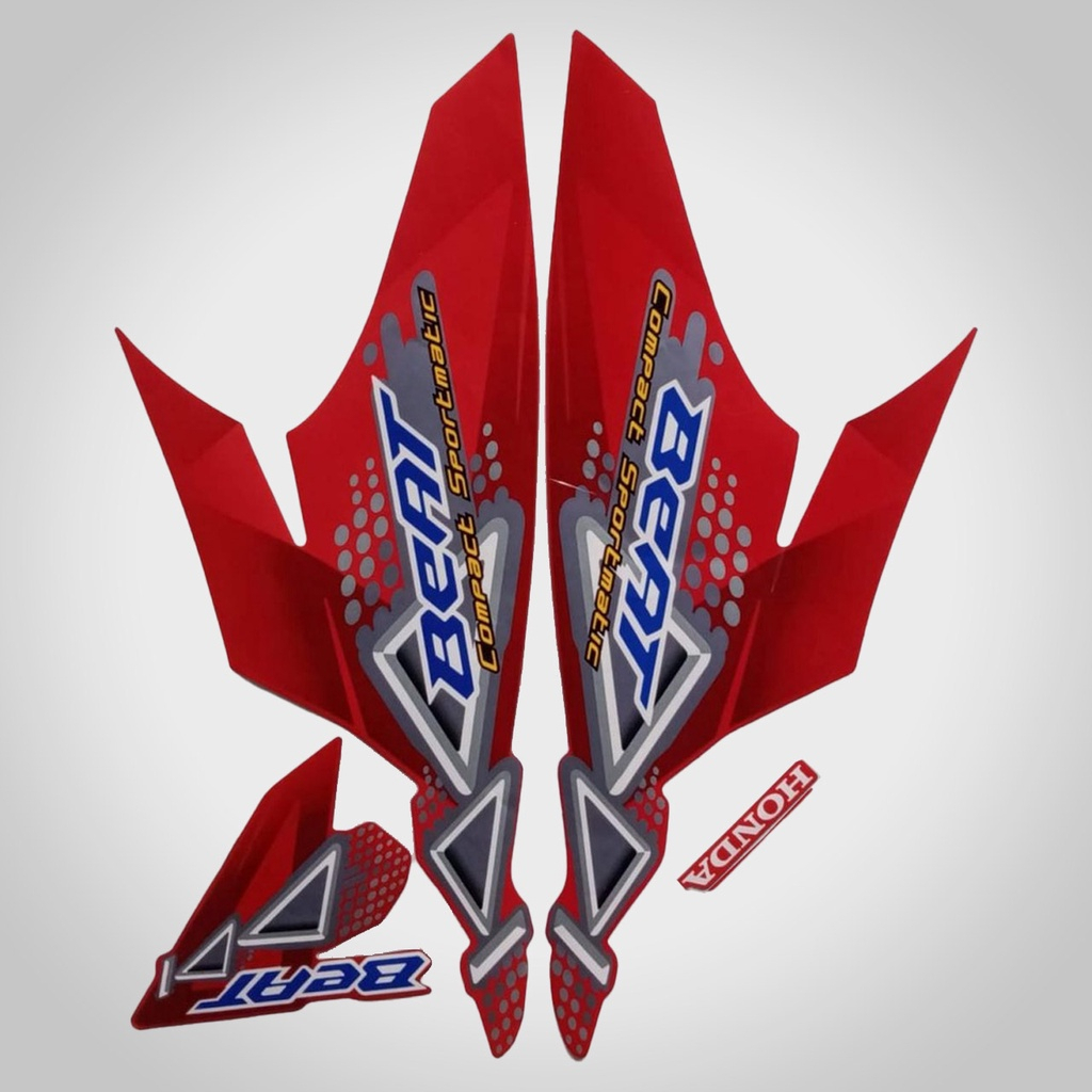 Striping Stiker List Body Standar Motor Honda Beat Karbu 2011 Standar List Stiker Beat Karbu 2011