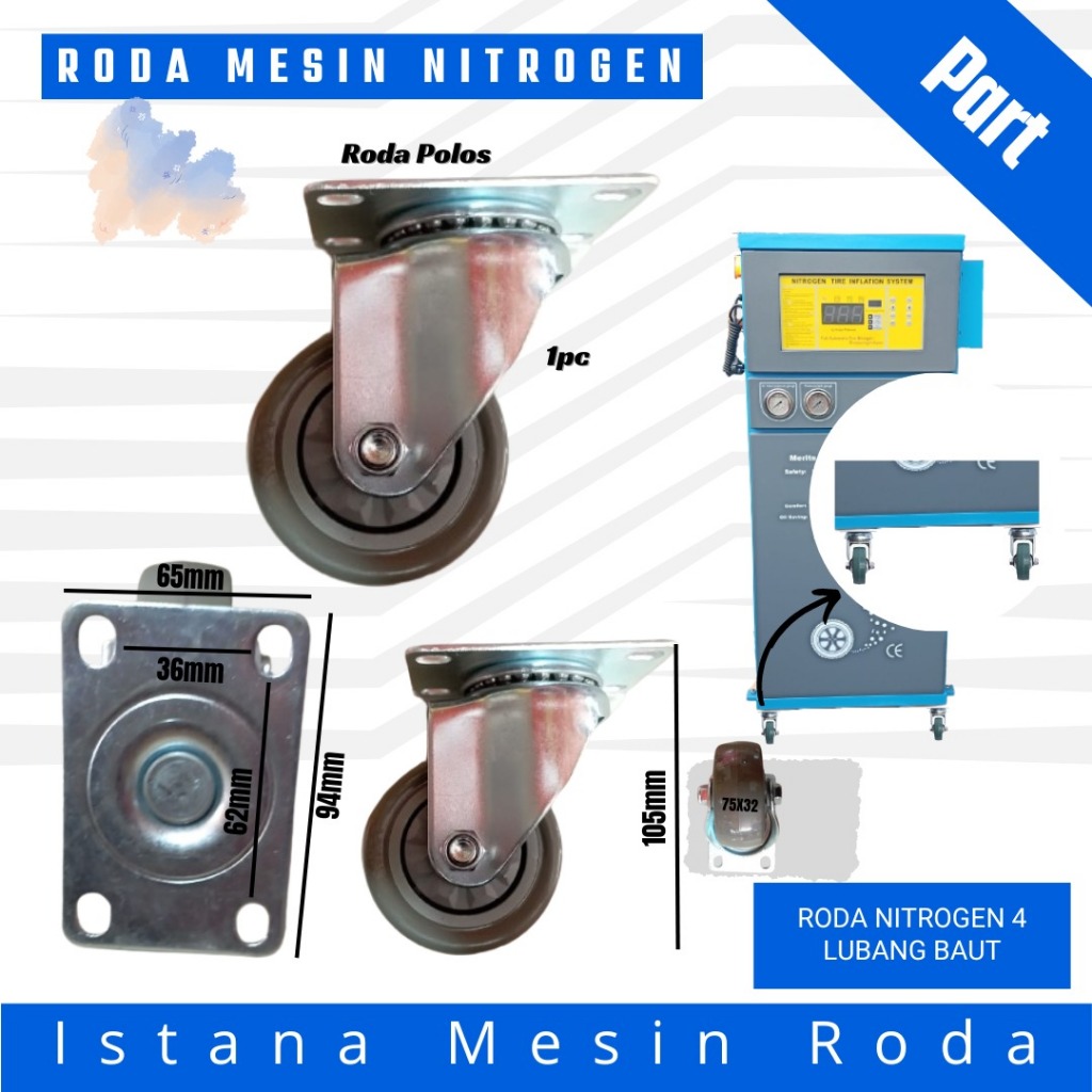 roda mesin nitrogen/sparepart roda mesin nitrogen