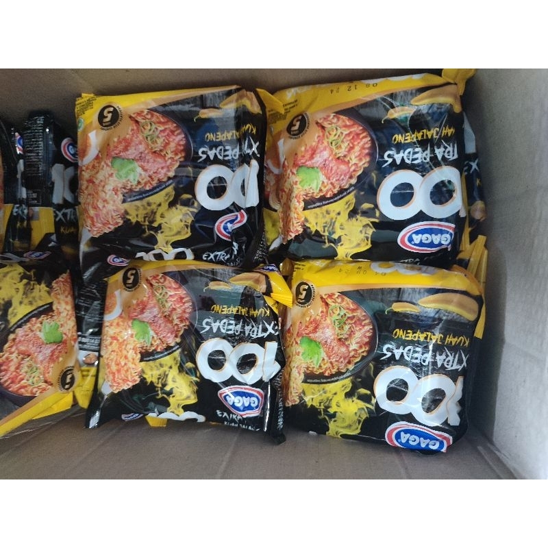 

gaga mie instan kuah jalapeno (1 banded isi 6)