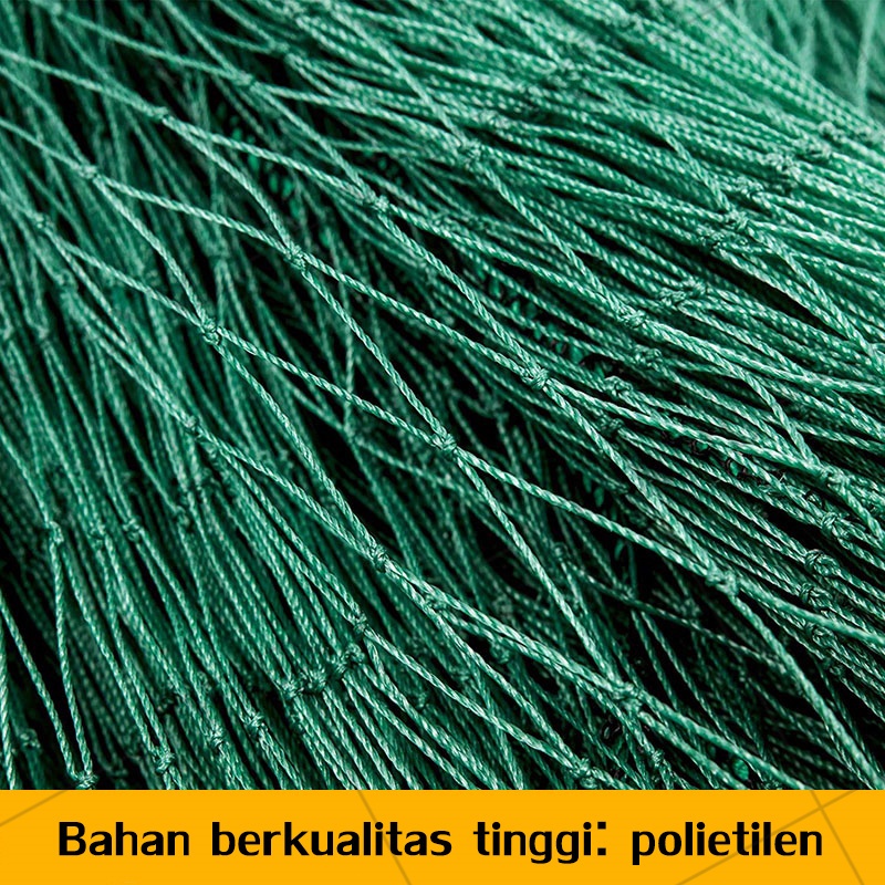 Tali Nilon Terkuat Jaring Ayam Jaring Pagar Ayam Jaring Pagar Tanaman Lebar 2,5 Meter X Panjang 50
