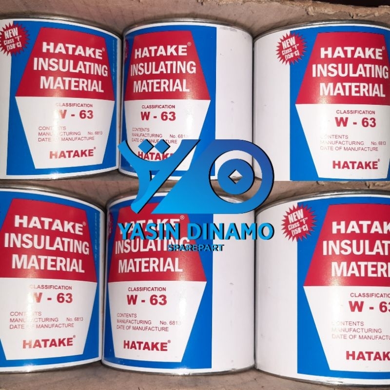 

HATAKE INSULATING MATERIAL (lem/serlak) W - 63
