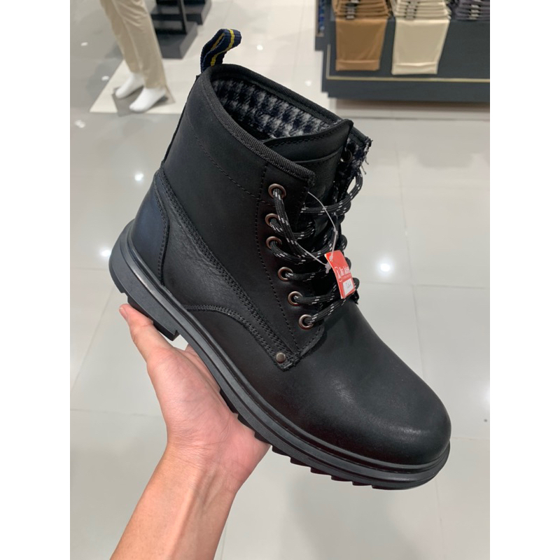 jim joker sepatu boot pria kulit asli ori matahari