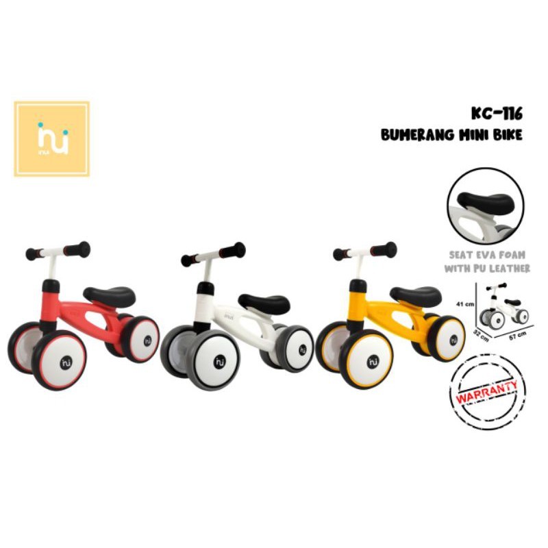 Inui Bumerang Mini Bike KC-116 - Sepeda Anak