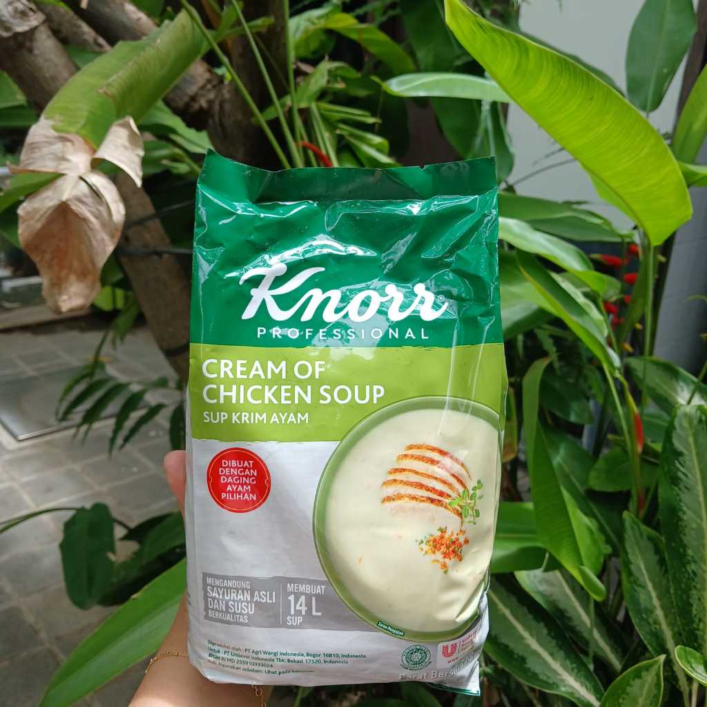 

KNORR CREAM OF CHICKEN SOUP 1KG/ Sup Krim Ayam