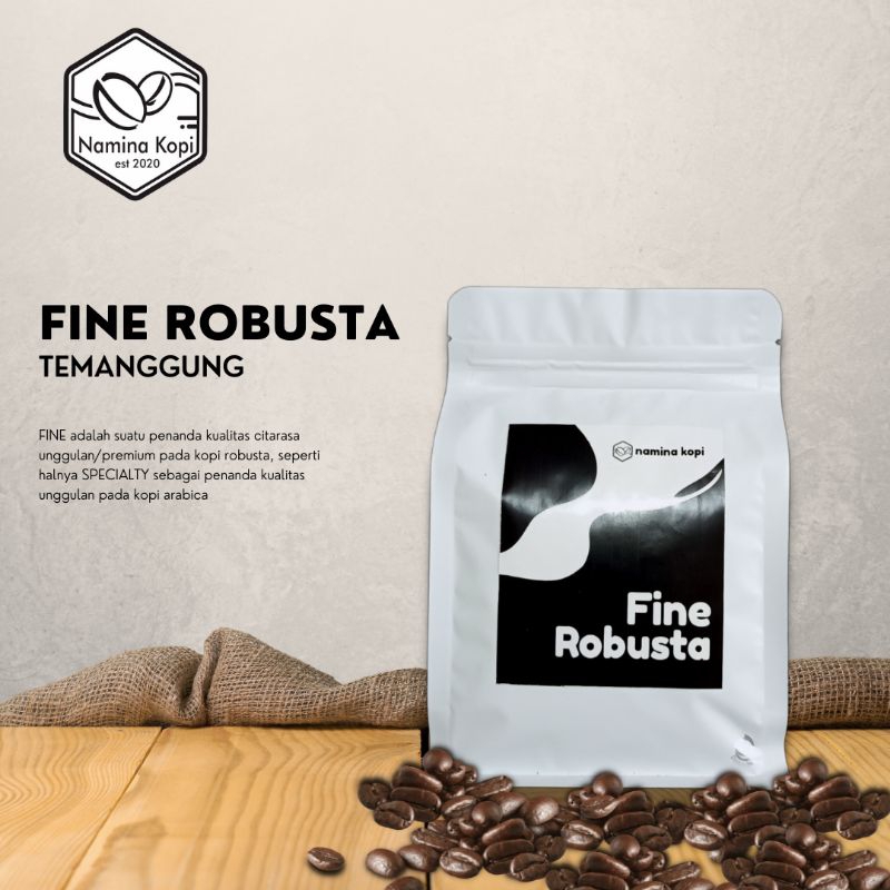 

Namina Kopi - Biji / Bubuk Kopi Fine Robusta Temanggung 500 gr