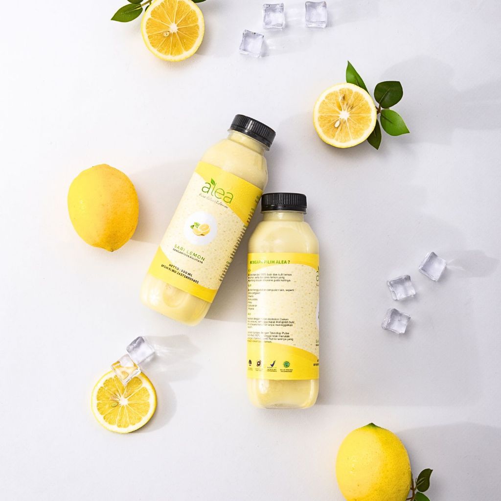 

Sari lemon murni alea diolah dari bulir dan kulitnya bagus untuk daya tahan tubuh