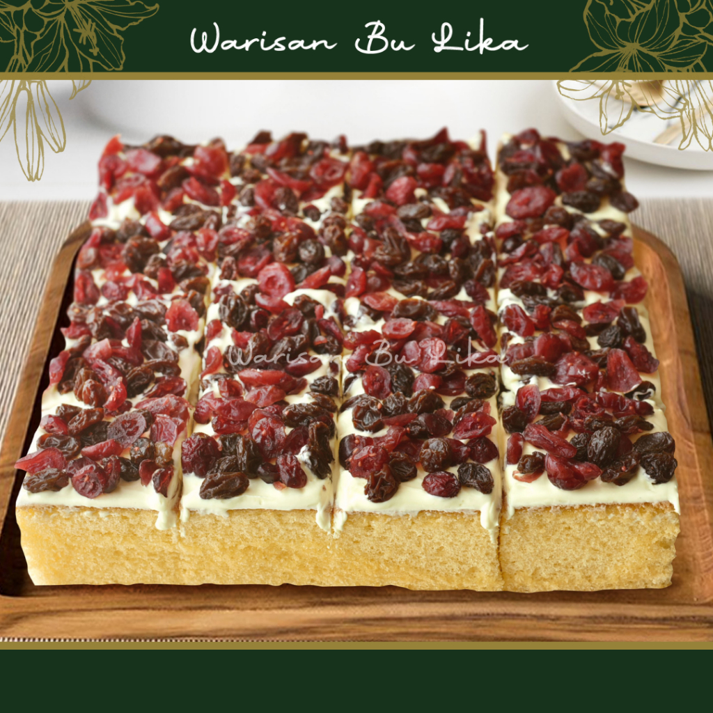 

Bolu Jadul Cranberry Warisan Bu Lika