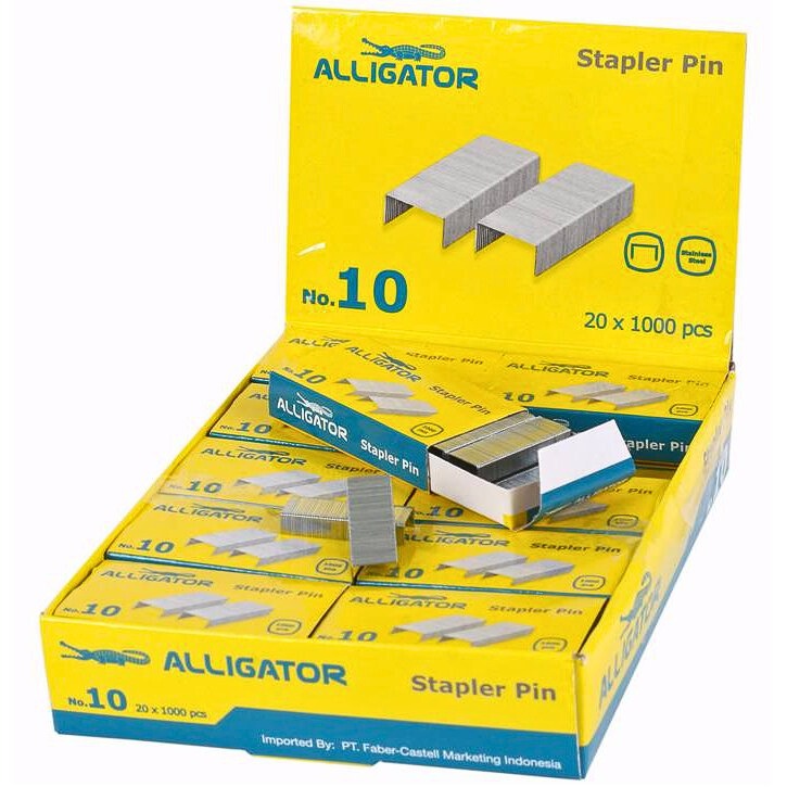 

Isi Staples/Stapler Pin ALIGATOR No.10 (0271960)