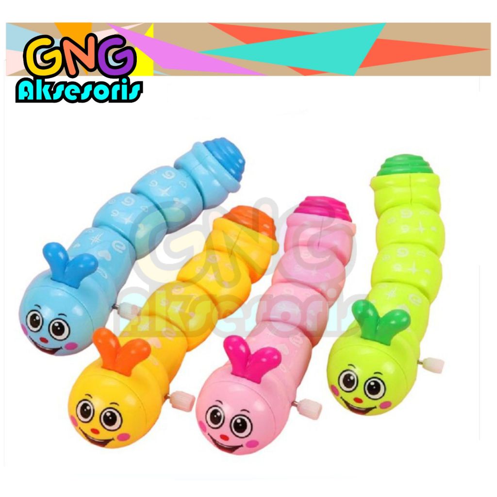 Mainan ulat bergerak