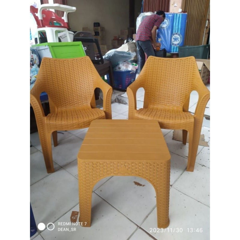 Kursi Teras/Kursi Santai Set Olymplast