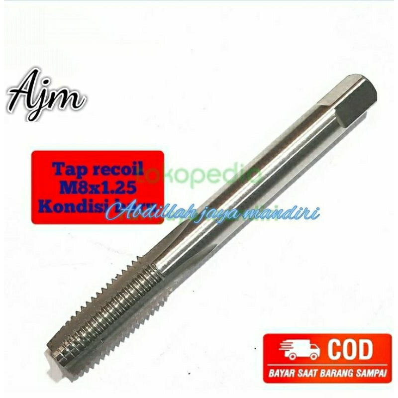 tap recoil m8 x 1.25 tap recoil baut kunci 12