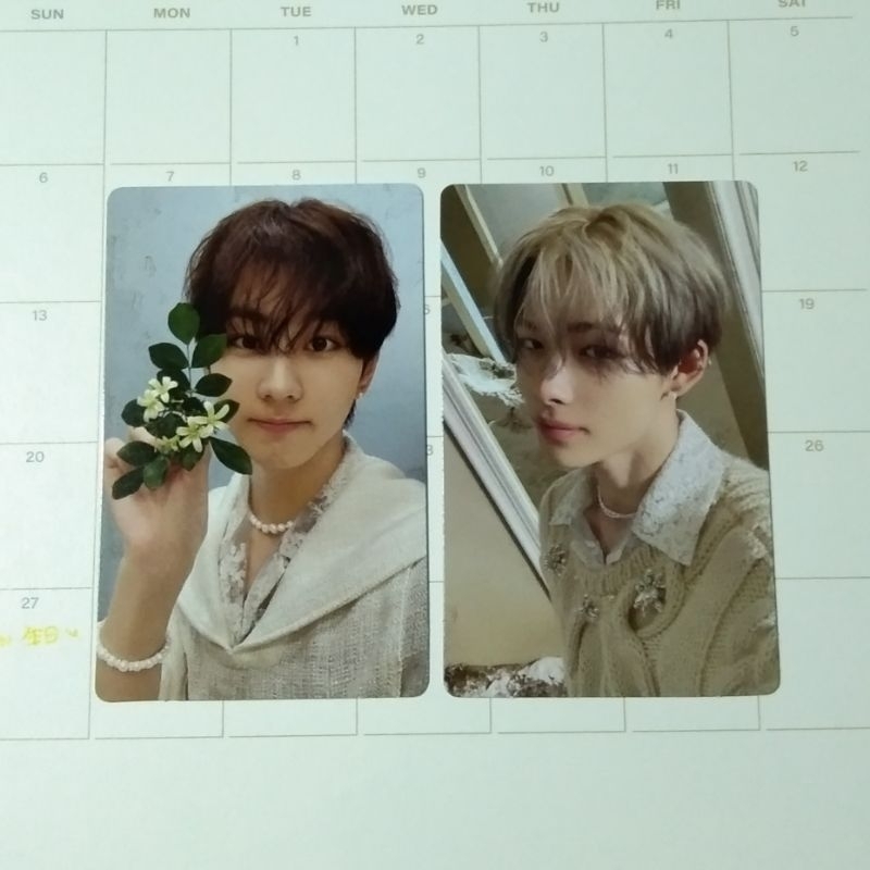 Photocard Jungwon Ni-ki ENHYPEN Orange Blood Reguler Kalpa Ver.