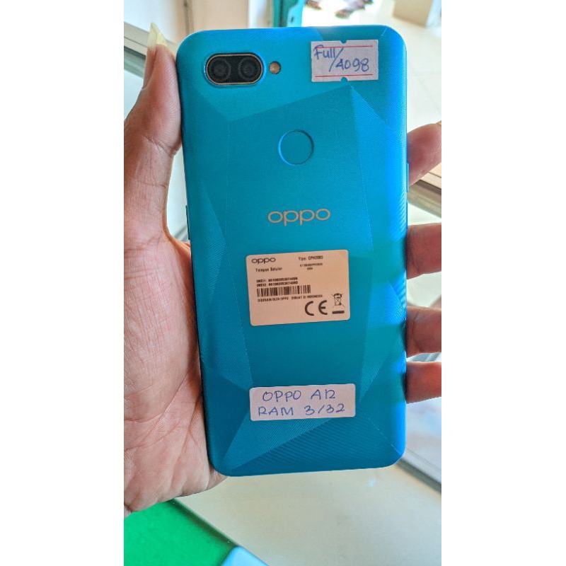 OPPO A12 FULLSET/ HP SECOND /BERKUALITAS/SEGEL