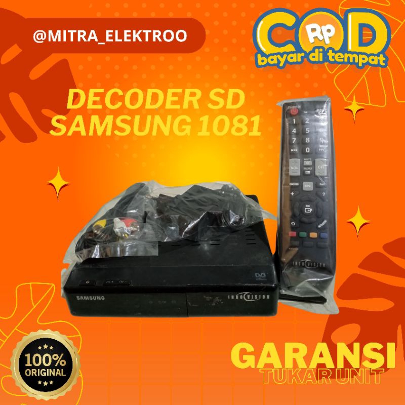 PROMO TERMURAH RESIVER INDOVISION, DECODER MNC VISION, SAMSUNG SD FREE ADAPTOR JIKA TERSEDIA