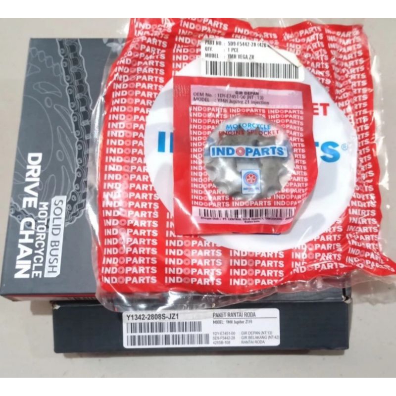 GEAR SET JUPITER Z1 INJECTION INDOPART GIR SET JUPITER Z1 INJECTION INDOPARTS