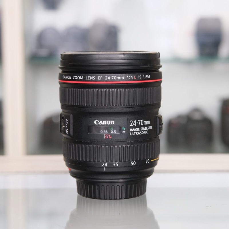 Lensa Canon 24-70mm F4 L is USM Canon 24 70mm f4 is USM