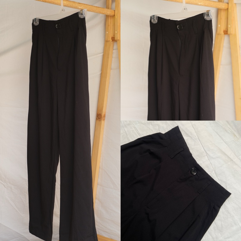 GU UNIQLO pants kulot highwaist -160