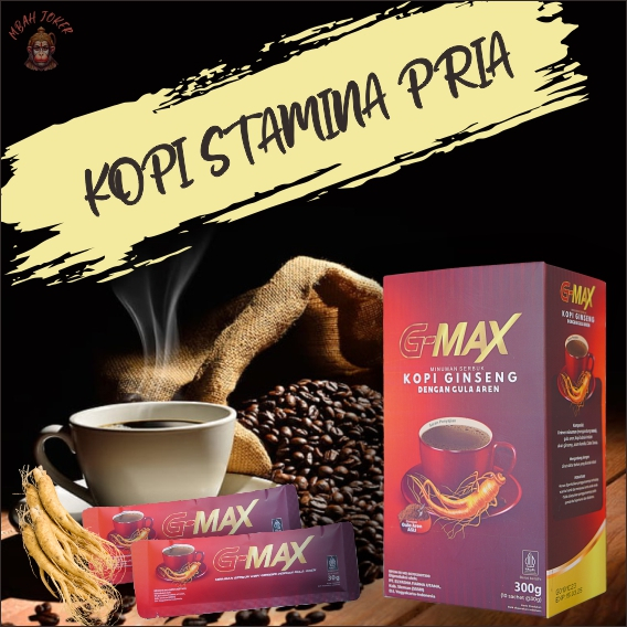 

PROMO AKHIR TAHUN KOPI STAMINA PRIA DEWASA TAHAN LAMA ORIGINAL BPOM G-MAX KOPI EXTRA GINGSENG 10 SACHET DARI HERBAL ALAMI BERKUALITAS