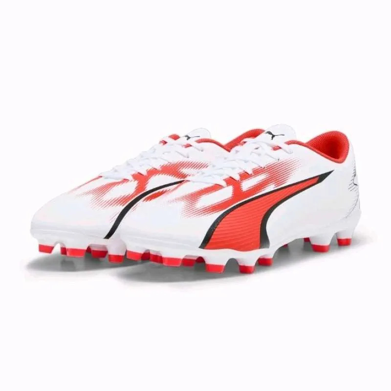 Sepatu Puma Bola Puma PUMA ULTRA PLAY FG/AG White-Black-107423 01
