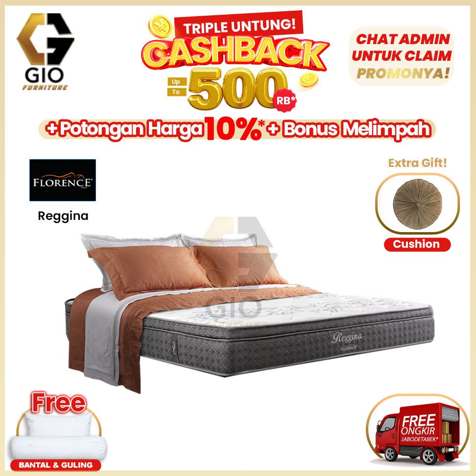 Kasur Florence Reggina / Florence Springbed Reggina (Hanya Kasur)