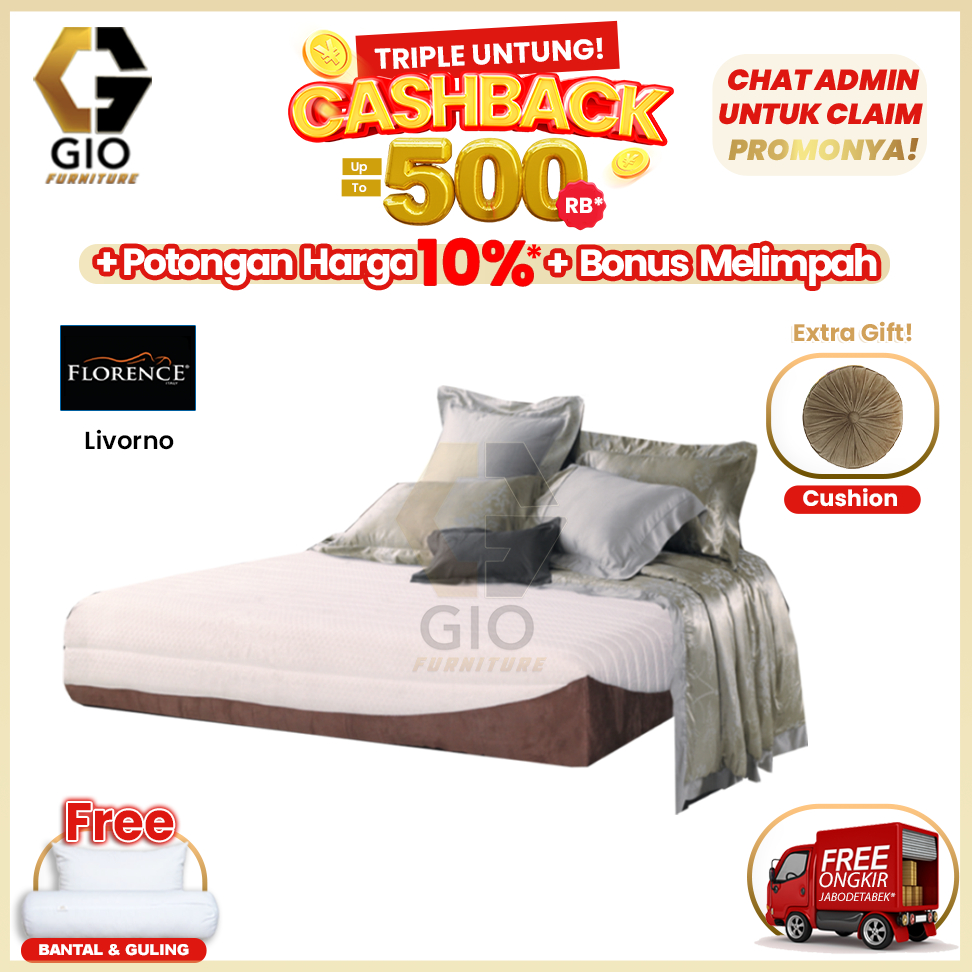 Kasur Florence Livorno / Florence Springbed Livorno (Hanya Kasur)