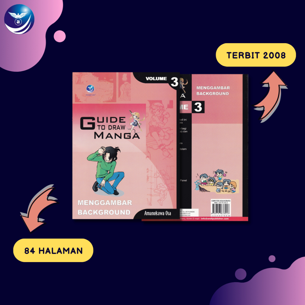 Penerbit Andi - Guide To Draw Manga Vol. 3: Menggambar Background - Amanokawa Osa