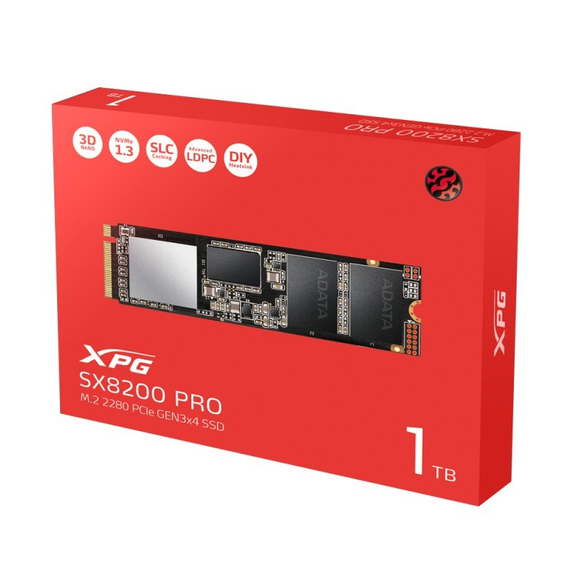 ADATA SSD XPG SX8200 PRO 1TB SX8200PRO 1TB NVME M2