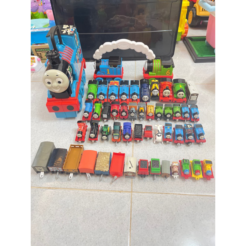 Thomas & Friends Kereta Thomas diecast & Mix Original Carry Case Thomas