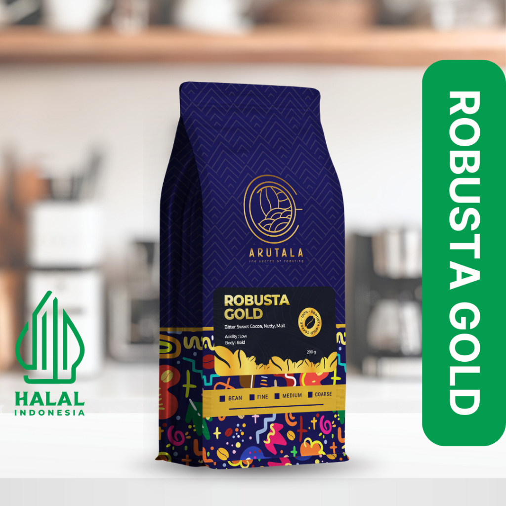 

BAGASIRUMAH Kopi Robusta Gold 200 gram