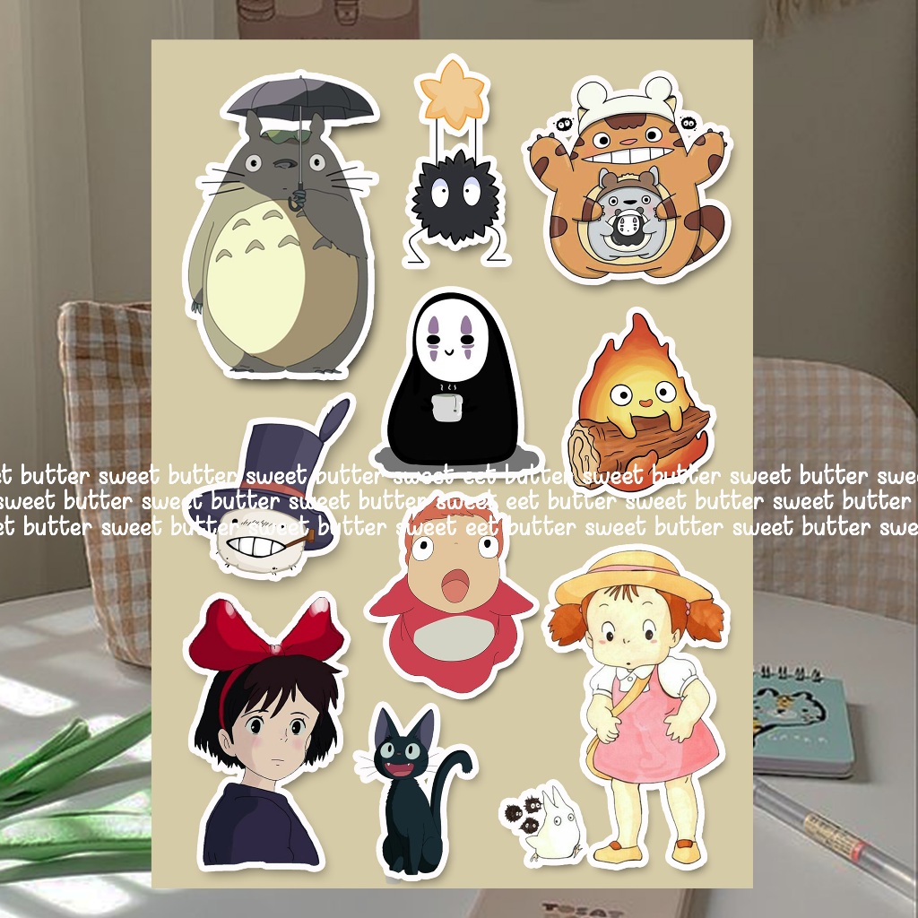 

Sticker Ghibli Stiker Jurnal