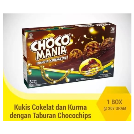 

Choco Mania Kurma Chocochips Cookies Box 3 pack@69gr