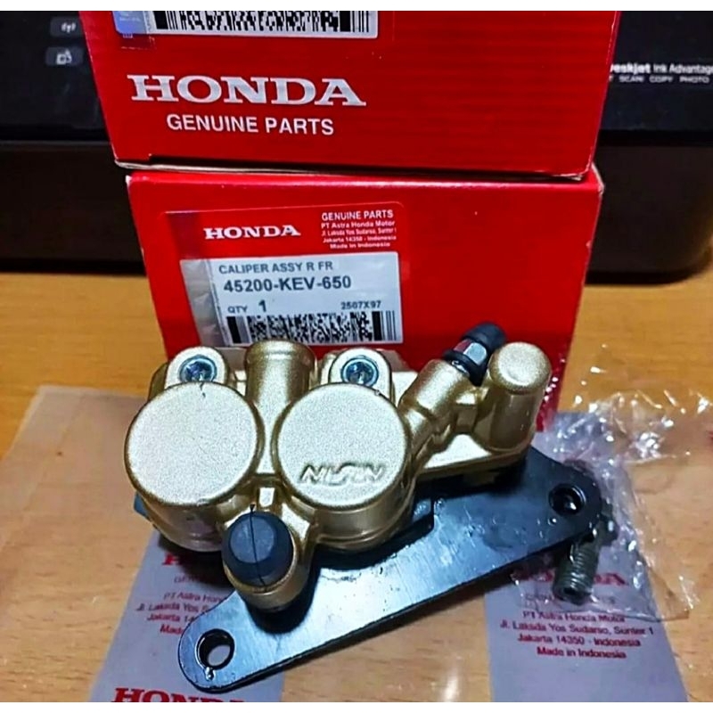 Kaliper Kepala Babi + Dispad kampas rem Supra X Supra Fit Lama Supra Fit New Karisma Supra x 125 Kar