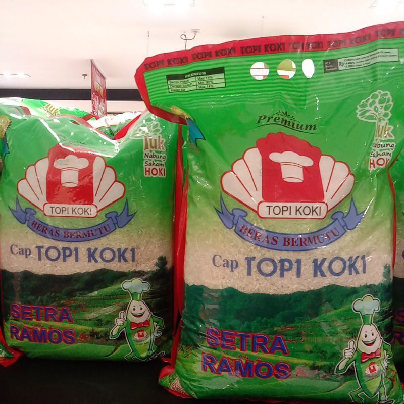 

Beras TOPI KOKI 5Kg