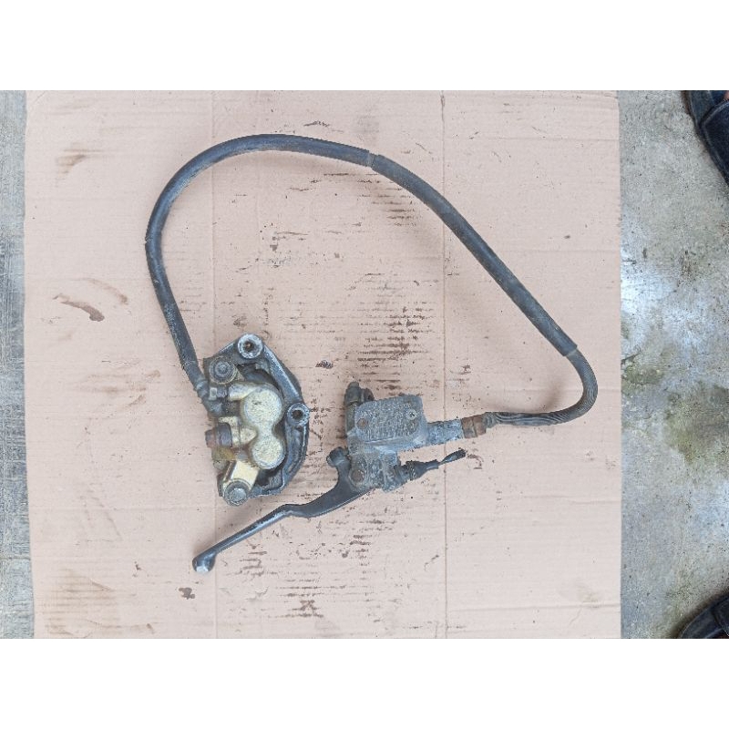 KALIPER / PALA BABI + MASTER REM FULSET YAMAHA VEGA R LAMA CRIPTON ORIGINAL CABUTAN