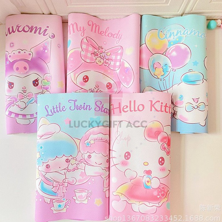 ART U68X MOUSE PAD SANRIO SAKURA  DESK PAD KARTUN JEPANG  BIG SIZE DESK MAT CINNAMOROL KUROMI MELODY
