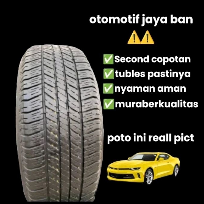 BAN MOBIL FORTUNER PAJERO COPOTAN SECOND RING 17 265/65-17
