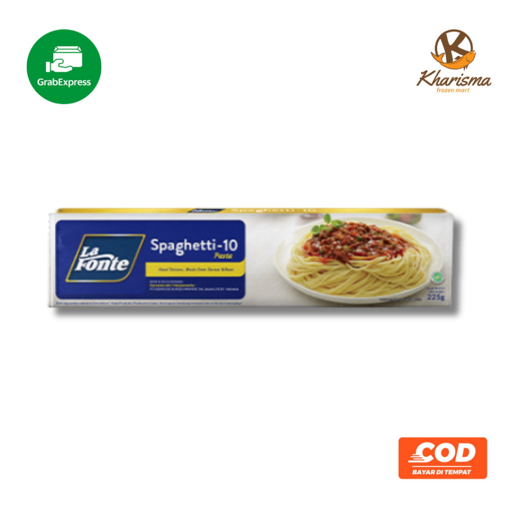 

La Fonte Spaghetti 10 450gr Kharisma Frozenmart