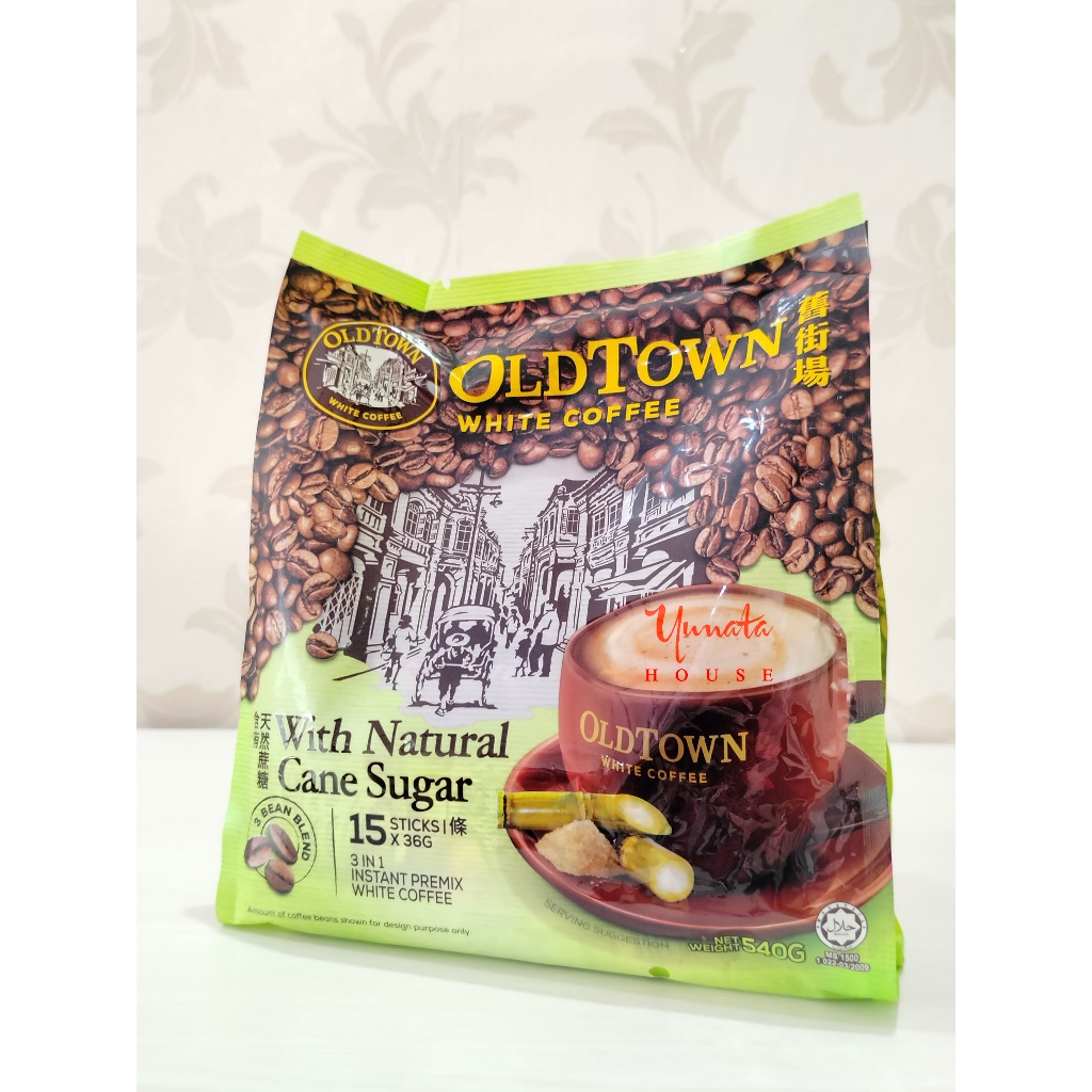 

Old Town Malaysia White Coffee 3in1 With Natural Cane Sugar [36g x 15s]