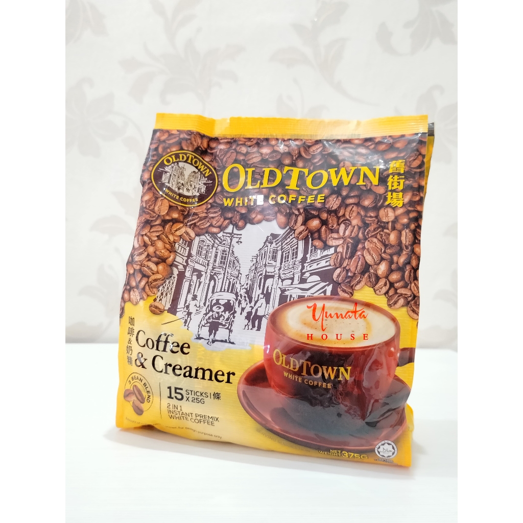 

Old Town Malaysia White Coffee 2in1 Coffee & Creamer [25g x15s]