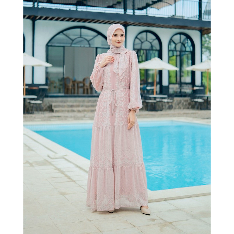 AYESHA SET HIJAB PREMIUM|GAMIS HIJAB PREMIUM BAJU GIES|SET HIJAB TERBARU|PAKAIAN WANITA KEKINIAN