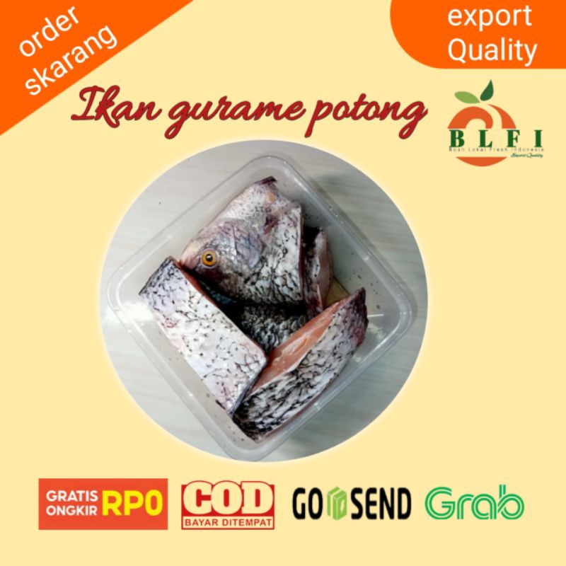 

IKAN GURAME POTONG PERBUNGKUS 500gr