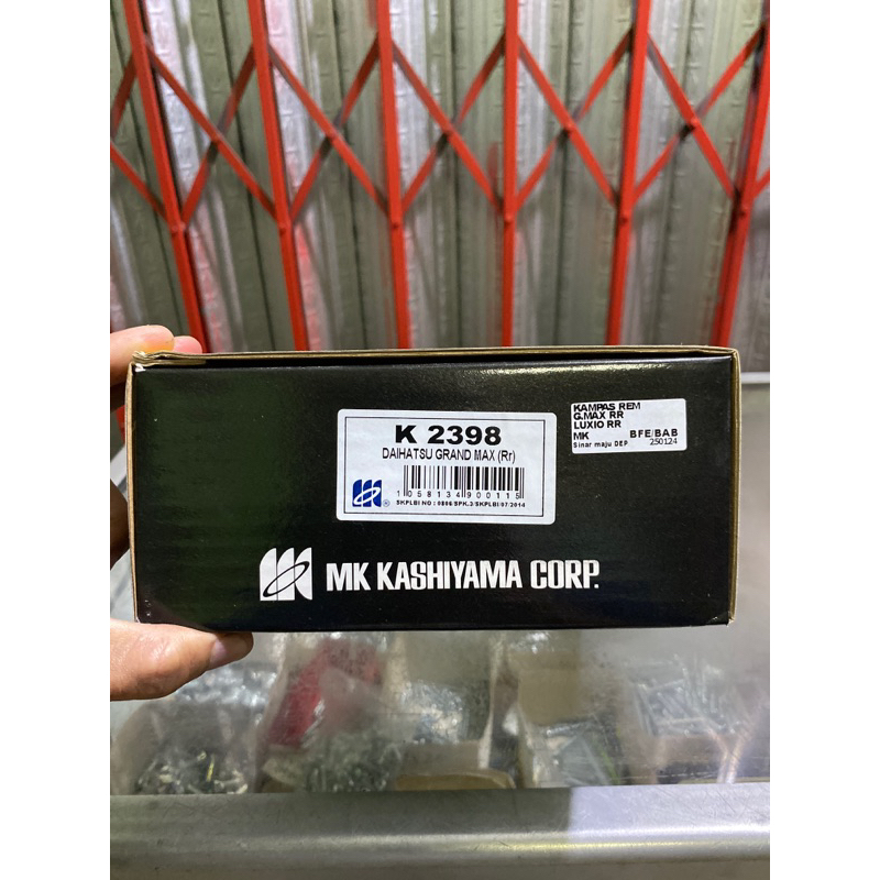 Kampas rem belakang GRANDMAX MK KASHIYAMA