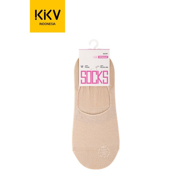 Setiap Detik adalah Catwalk KKV Woman Hidden Socks Kaos Kaki Wanita Bawah Mata Kaki Flat Shoes